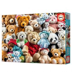EDUCA CASSE-TÊTE 500 PIÈCES - OURS EN PELUCHE #20242 (0425)